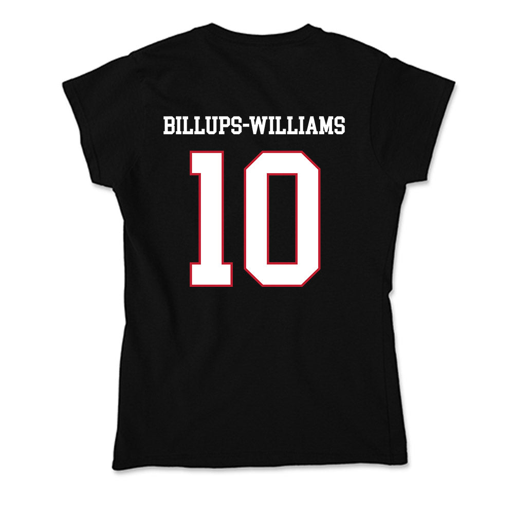 Miami of Ohio - NCAA Football : Lynel Billups-Williams - Soft Style Women’s T-Shirt-1