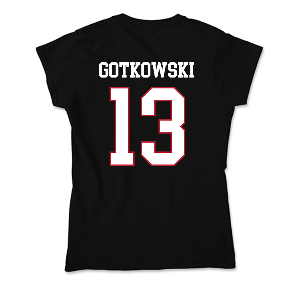Miami of Ohio - NCAA Football : Thomas Gotkowski - Soft Style Women’s T-Shirt-1