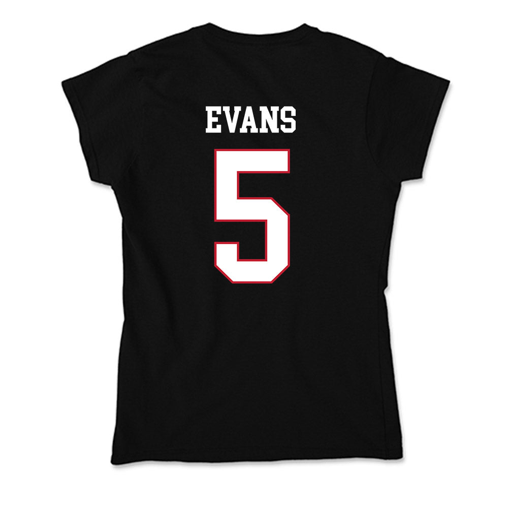 Miami of Ohio - NCAA Football : Luke Evans - Soft Style Women’s T-Shirt-1