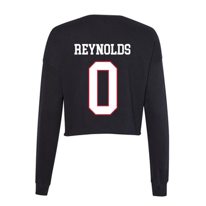Miami of Ohio - NCAA Football : Keith Reynolds - Women's Cropped Crew Fleece-1