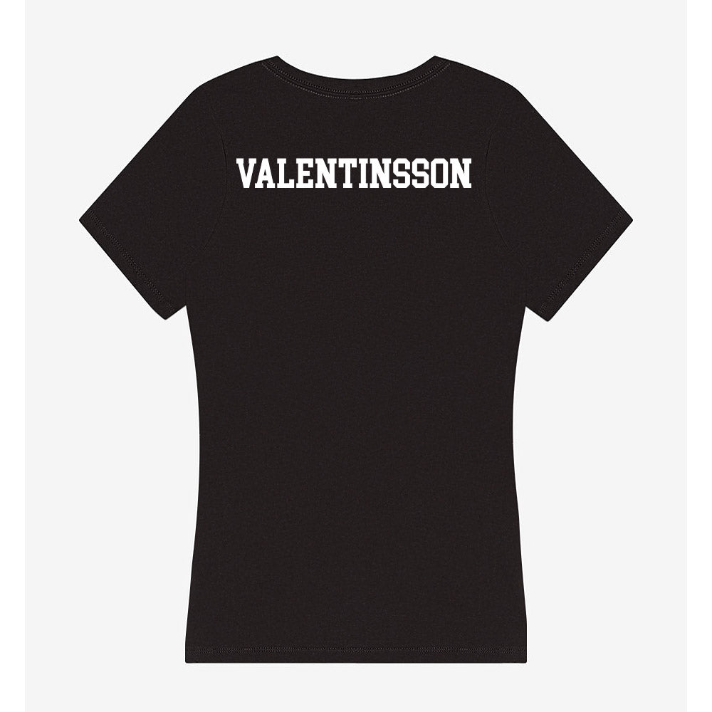 Miami of Ohio - NCAA Women's Tennis : Lovisa Valentinsson - Women's V-Neck T-Shirt-1