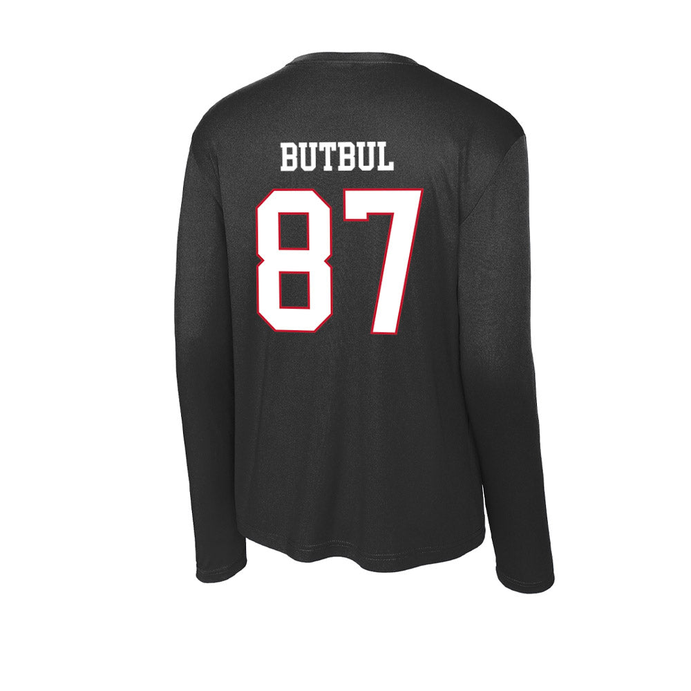 Miami of Ohio - NCAA Football : Noam Butbul - Activewear Long Sleeve T-Shirt-1