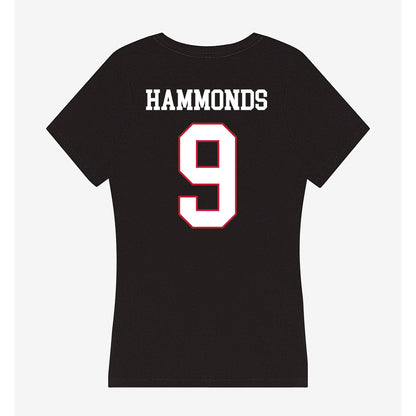 Miami of Ohio - NCAA Football : Javon Hammonds - Women's V-Neck T-Shirt-1