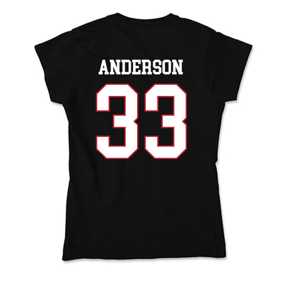 Miami of Ohio - NCAA Men's Basketball : Blake Anderson - Soft Style Women’s T-Shirt-1