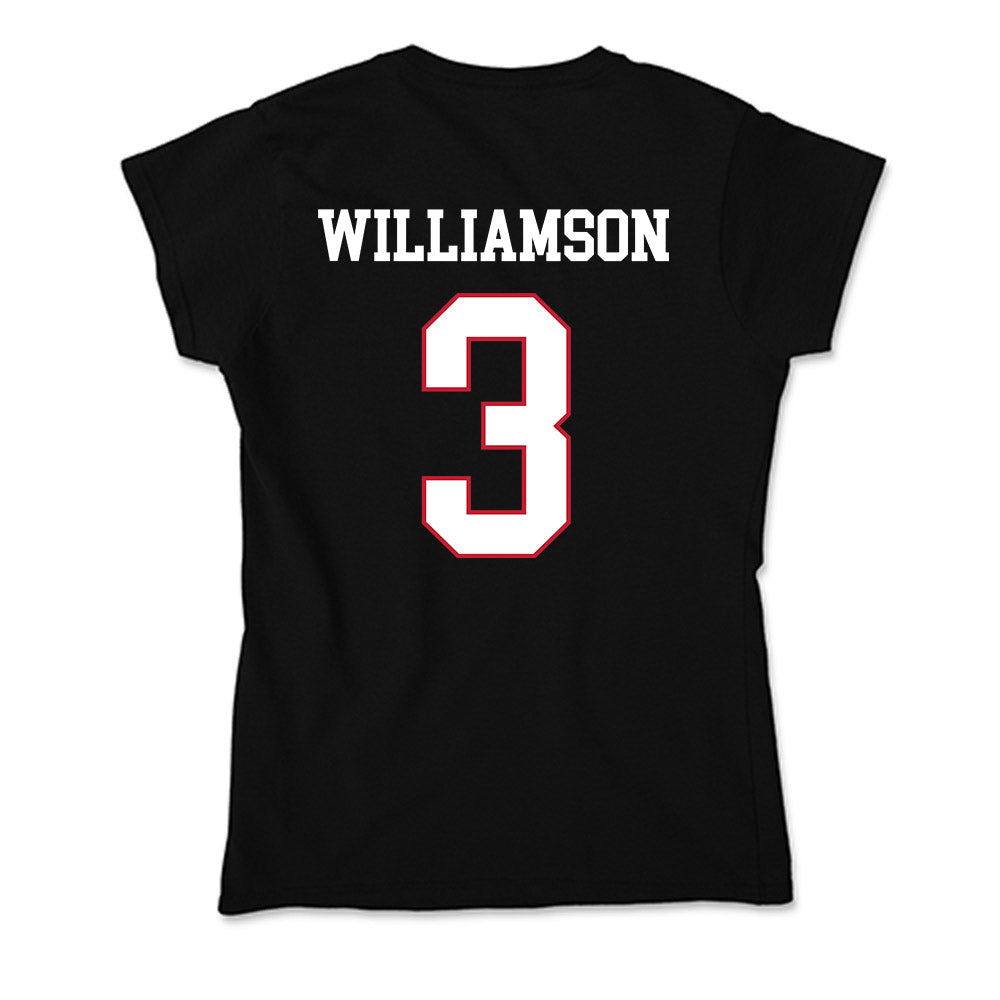 Miami of Ohio - NCAA Football : Darion Williamson - Soft Style Women’s T-Shirt-1