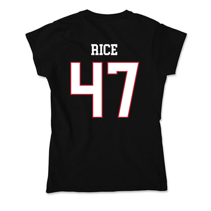 Miami of Ohio - NCAA Football : Brach Rice - Soft Style Women’s T-Shirt-1