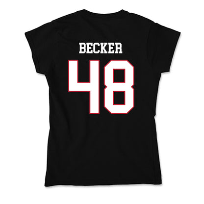 Miami of Ohio - NCAA Football : Chase Becker - Soft Style Women’s T-Shirt-1