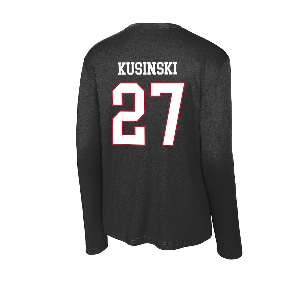 Miami of Ohio - NCAA Women's Soccer : Amelia Kusinski - Activewear Long Sleeve T-Shirt-1