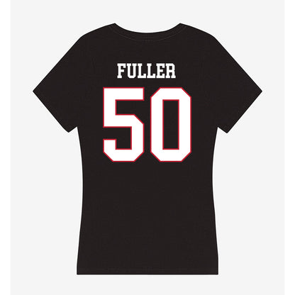 Miami of Ohio - NCAA Football : Jayden Fuller - Women's V-Neck T-Shirt-1
