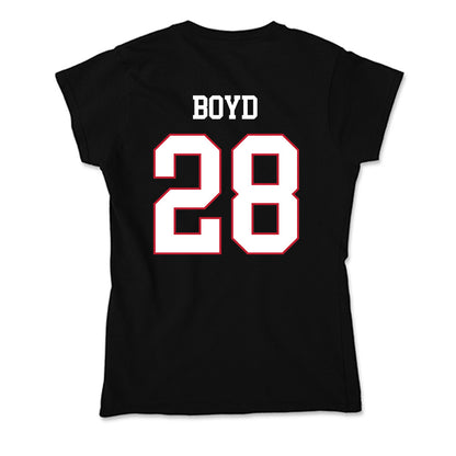 Miami of Ohio - NCAA Women's Soccer : Ava Boyd - Soft Style Women’s T-Shirt-1