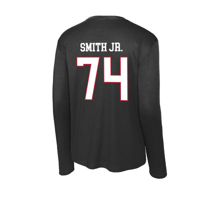 Miami of Ohio - NCAA Football : Greg Smith Jr. - Activewear Long Sleeve T-Shirt-1