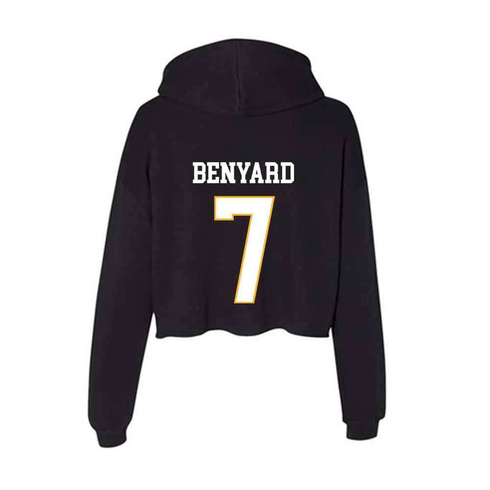Kennesaw - NCAA Football : Garland Benyard - Women's Crop Fleece Hoodie-1