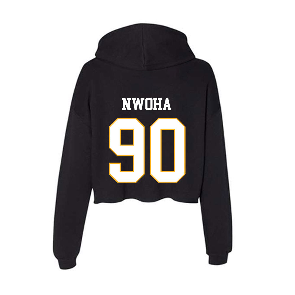 Kennesaw - NCAA Football : Ugonna Nwoha - Women's Crop Fleece Hoodie-1