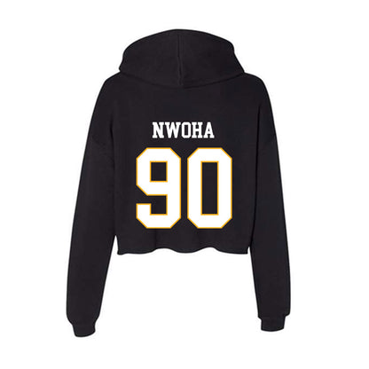 Kennesaw - NCAA Football : Ugonna Nwoha - Women's Crop Fleece Hoodie-1