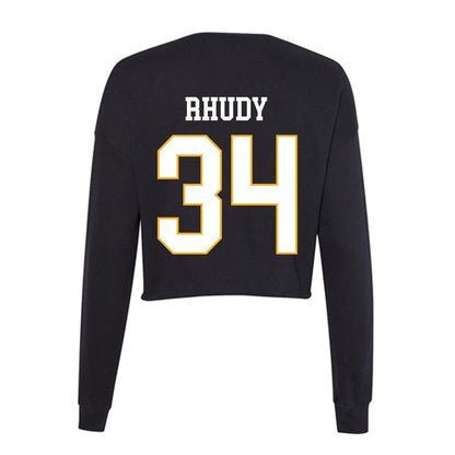 Kennesaw - NCAA Baseball : Bo Rhudy - Women's Cropped Crew Fleece-1