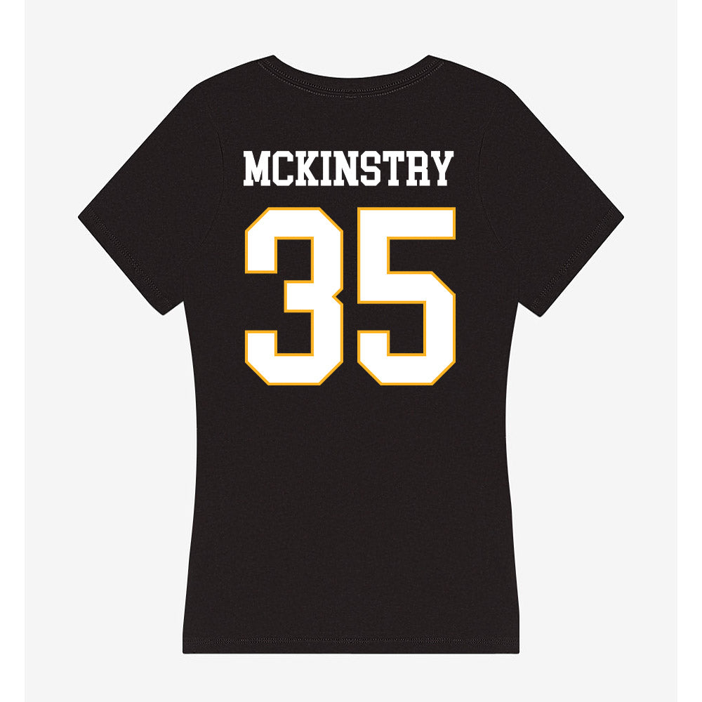 Kennesaw - NCAA Baseball : Nolan McKinstry - Women's V-Neck T-Shirt-1
