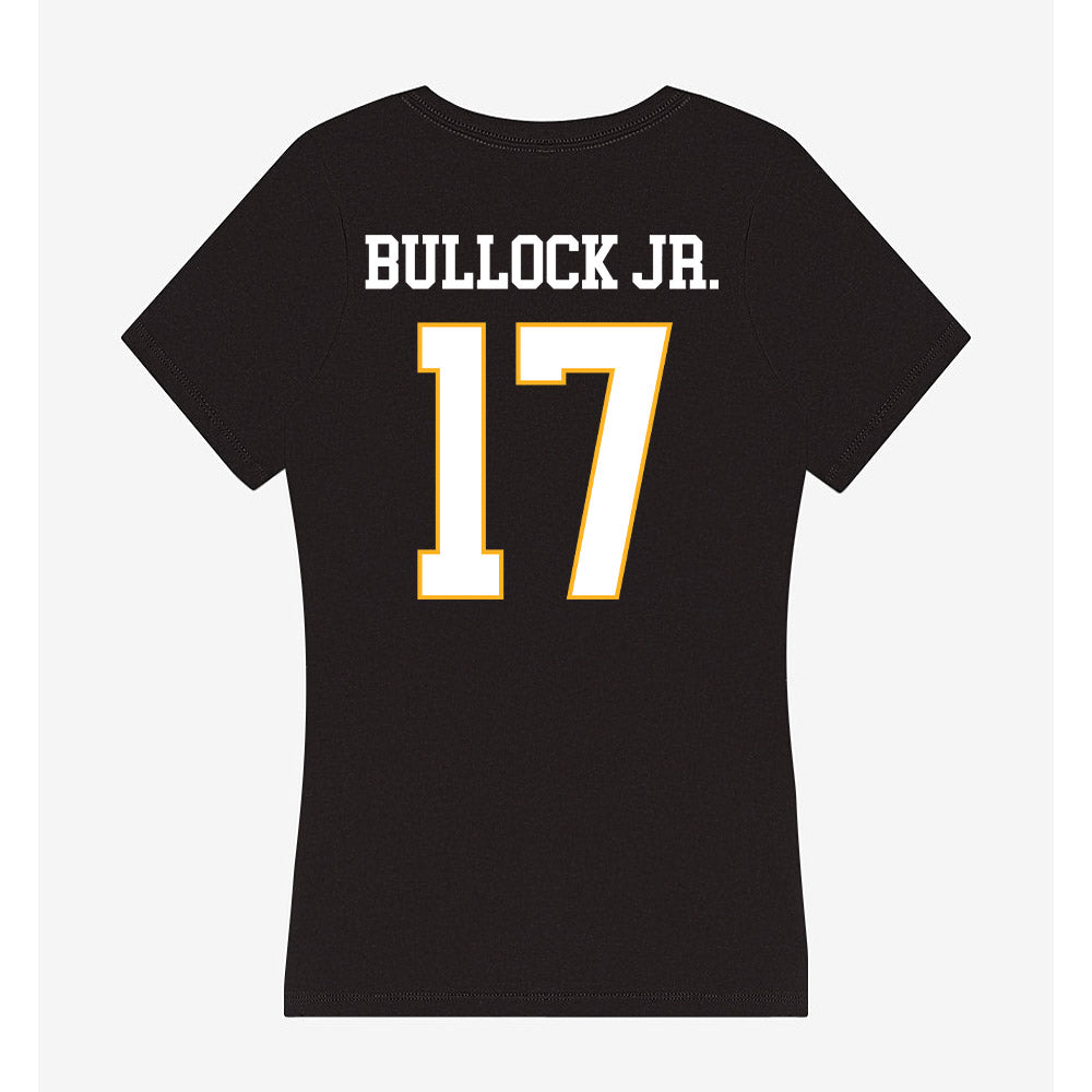 Kennesaw - NCAA Football : Gerard Bullock Jr. - Women's V-Neck T-Shirt-1