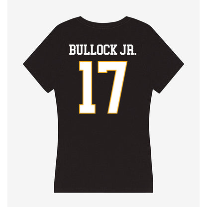 Kennesaw - NCAA Football : Gerard Bullock Jr. - Women's V-Neck T-Shirt-1