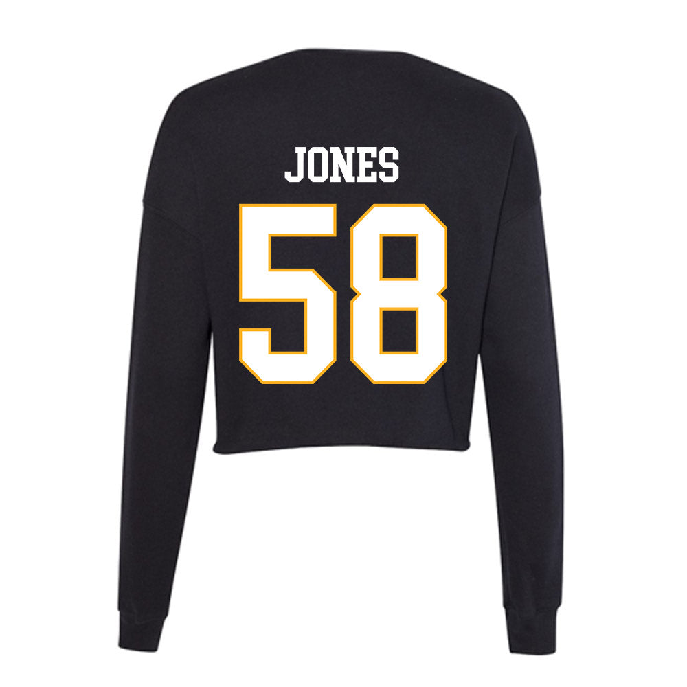 Kennesaw - NCAA Football : Mike Jones - Women's Cropped Crew Fleece-1