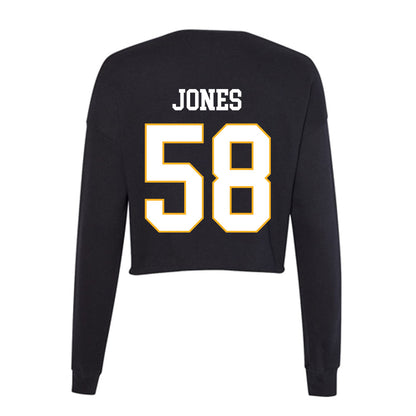 Kennesaw - NCAA Football : Mike Jones - Women's Cropped Crew Fleece-1