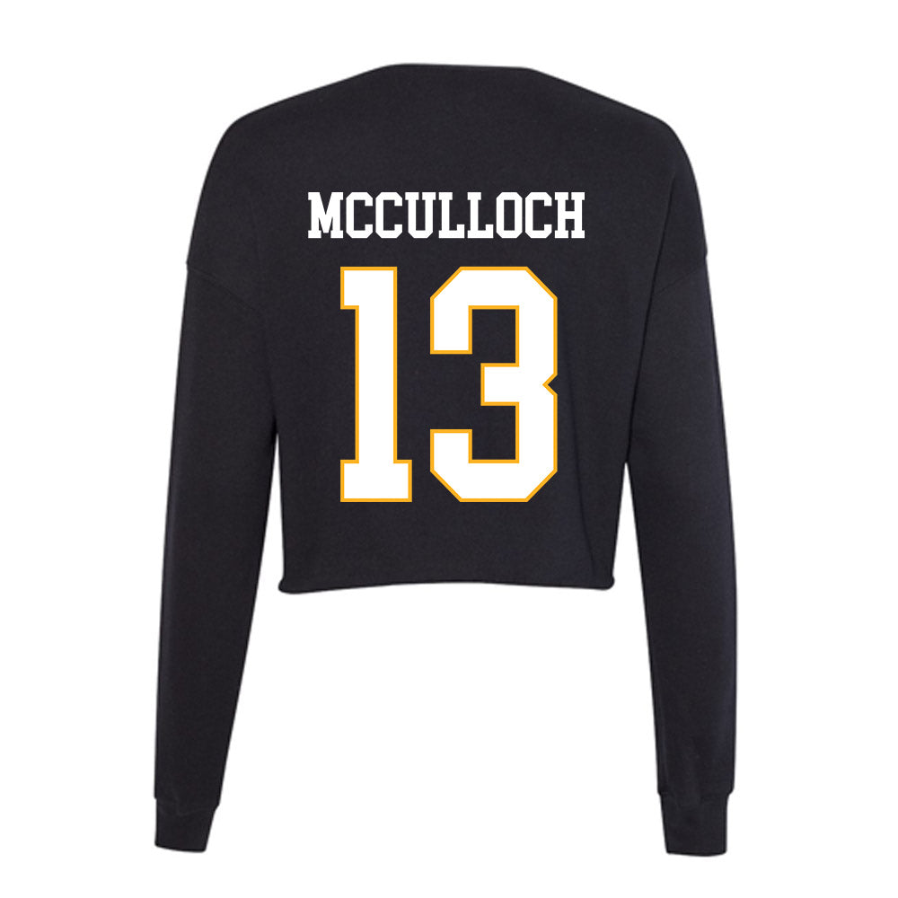 Kennesaw - NCAA Women's Soccer : Paris McCulloch - Women's Cropped Crew Fleece-1