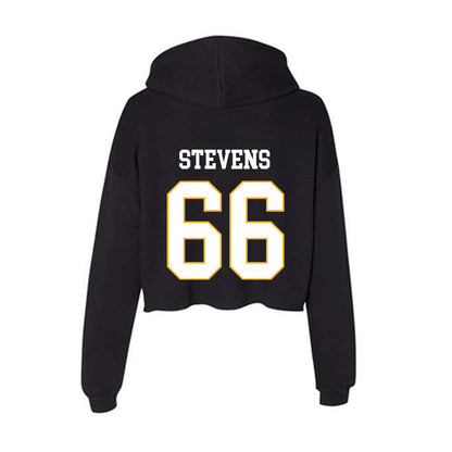 Kennesaw - NCAA Football : Chase Stevens - Women's Crop Fleece Hoodie-1