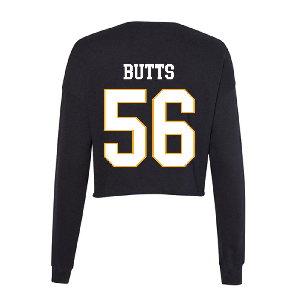 Kennesaw - NCAA Football : Trey Butts - Women's Cropped Crew Fleece-1