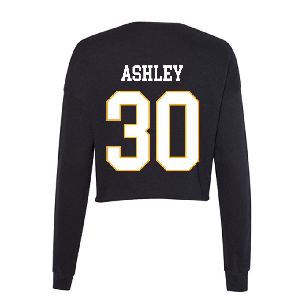 Kennesaw - NCAA Football : Qua Ashley - Women's Cropped Crew Fleece-1