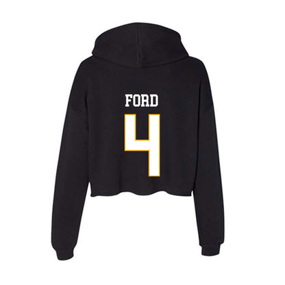 Kennesaw - NCAA Football : Alexander Ford - Women's Crop Fleece Hoodie-1
