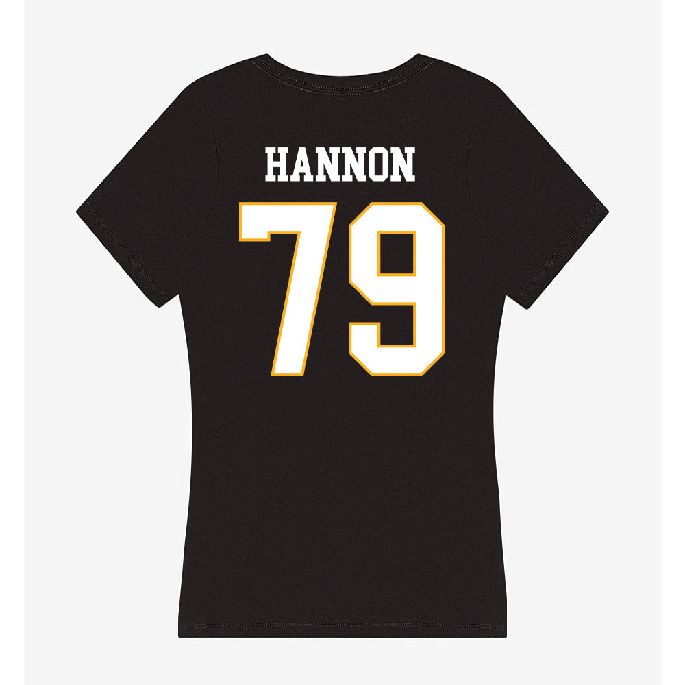 Kennesaw - NCAA Football : Dylan Hannon - Women's V-Neck T-Shirt-1