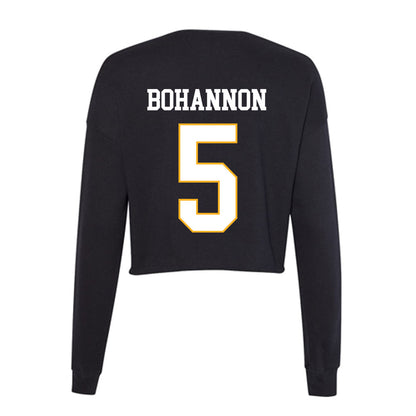 Kennesaw - NCAA Football : Blake Bohannon - Women's Cropped Crew Fleece-1