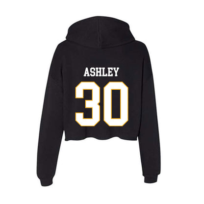 Kennesaw - NCAA Football : Qua Ashley - Women's Crop Fleece Hoodie-1