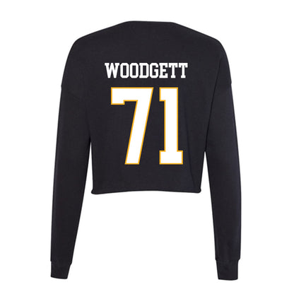 Kennesaw - NCAA Football : ZaMario Woodgett - Women's Cropped Crew Fleece-1