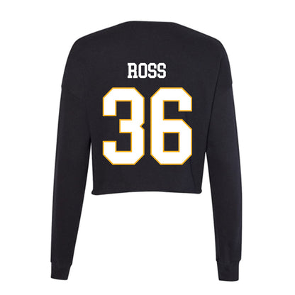 Kennesaw - NCAA Football : Devin Ross - Women's Cropped Crew Fleece-1