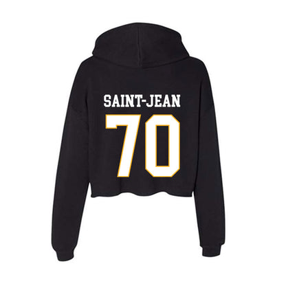 Kennesaw - NCAA Football : Chrisdasson Saint-Jean - Women's Crop Fleece Hoodie-1