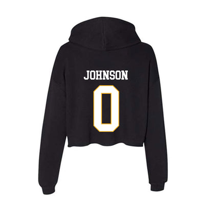 Kennesaw - NCAA Football : Donelius Johnson - Women's Crop Fleece Hoodie-1