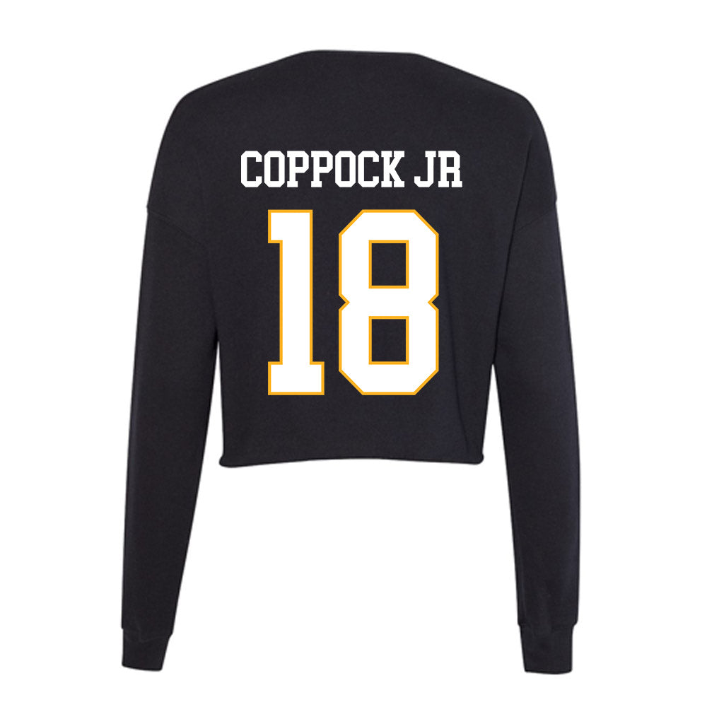 Kennesaw - NCAA Football : Clayton Coppock Jr - Women's Cropped Crew Fleece-1