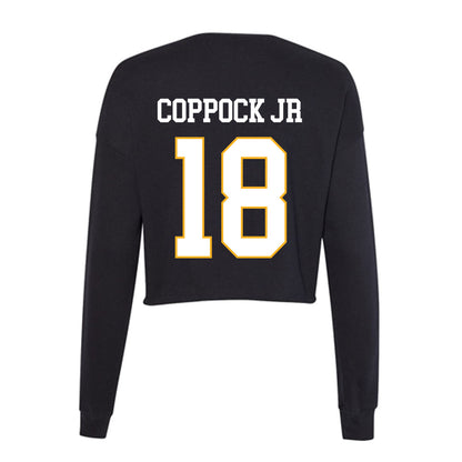 Kennesaw - NCAA Football : Clayton Coppock Jr - Women's Cropped Crew Fleece-1