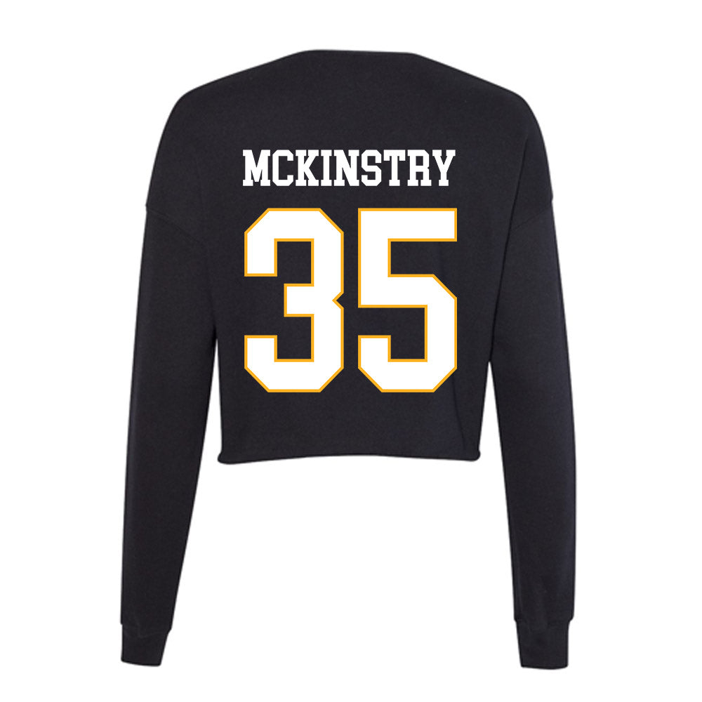 Kennesaw - NCAA Baseball : Nolan McKinstry - Women's Cropped Crew Fleece-1