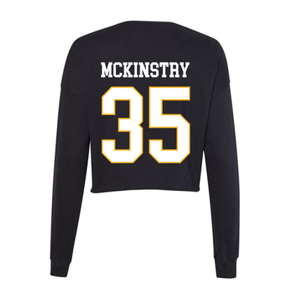 Kennesaw - NCAA Baseball : Nolan McKinstry - Women's Cropped Crew Fleece-1