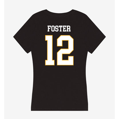 Kennesaw - NCAA Football : Isaac Foster - Women's V-Neck T-Shirt-1