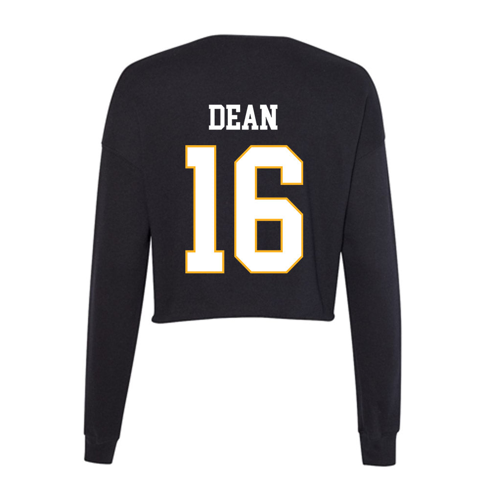 Kennesaw - NCAA Football : NaVelle Dean - Women's Cropped Crew Fleece-1