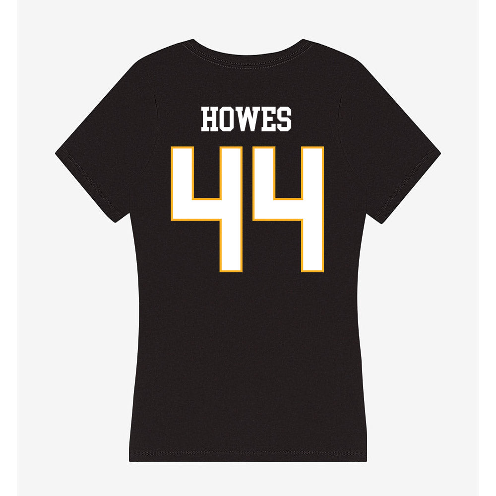 Kennesaw - NCAA Softball : Macie Howes - Women's V-Neck T-Shirt-1