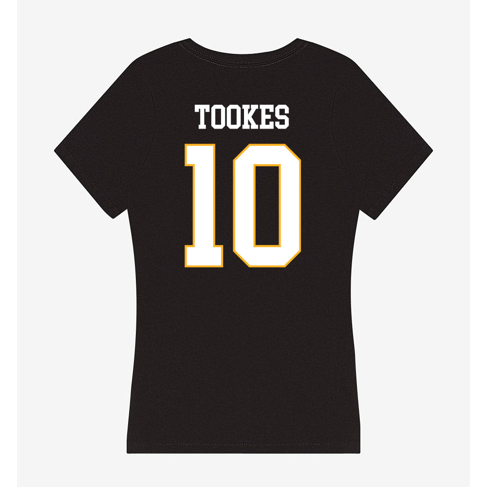 Kennesaw - NCAA Football : Ethan Tookes - Women's V-Neck T-Shirt-1