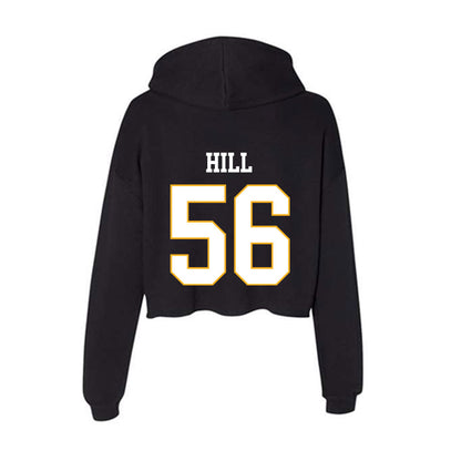 Kennesaw - NCAA Football : Elijah Hill - Women's Crop Fleece Hoodie-1