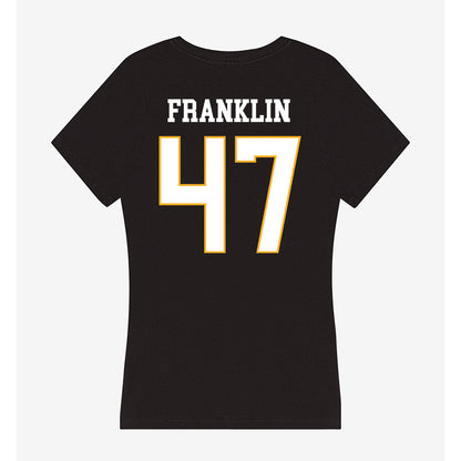 Kennesaw - NCAA Football : Deldrick Franklin - Women's V-Neck T-Shirt-1