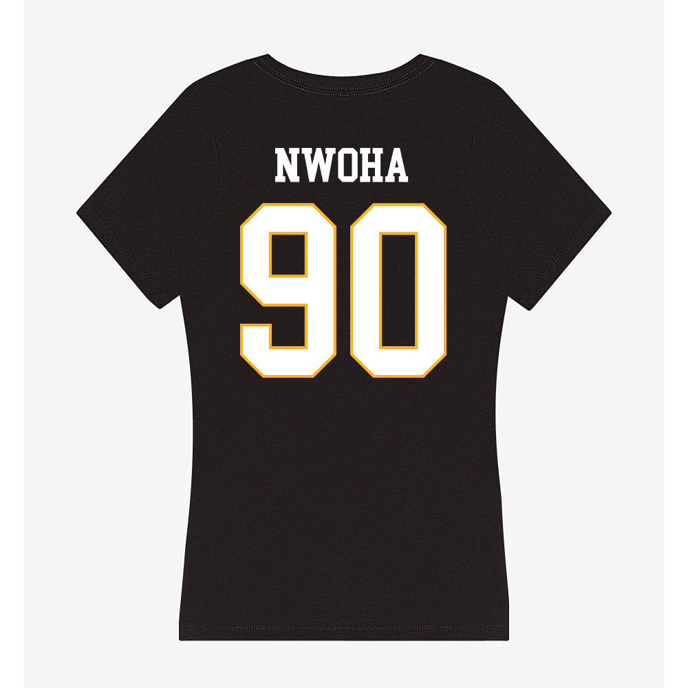 Kennesaw - NCAA Football : Ugonna Nwoha - Women's V-Neck T-Shirt-1