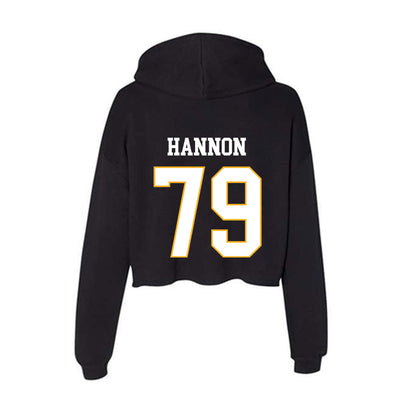 Kennesaw - NCAA Football : Dylan Hannon - Women's Crop Fleece Hoodie-1
