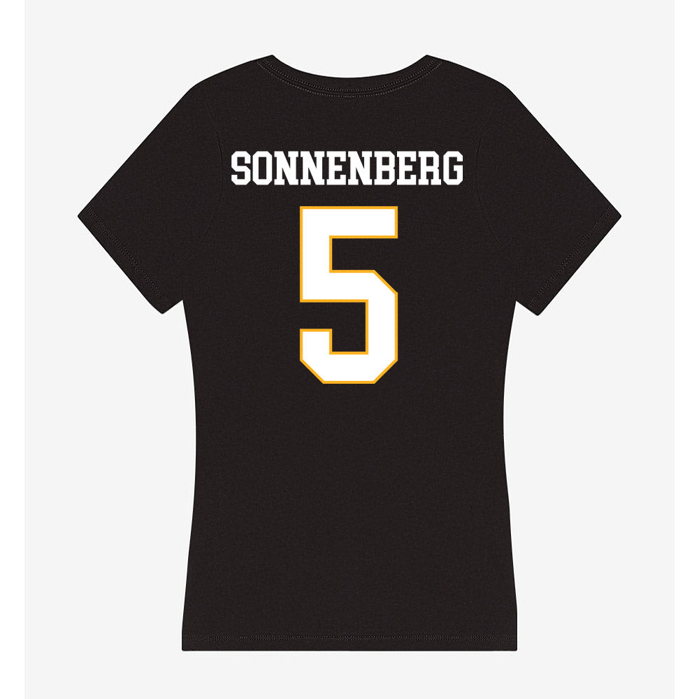 Kennesaw - NCAA Women's Volleyball : Elayna Sonnenberg - Women's V-Neck T-Shirt-1