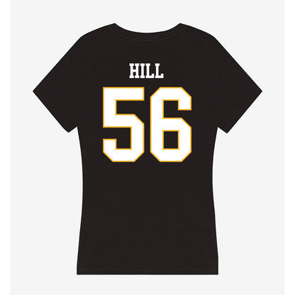 Kennesaw - NCAA Football : Elijah Hill - Women's V-Neck T-Shirt-1